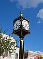 Early 21st-century clock tower in Leyton.