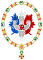 Coat of Arms of François Hollande (Order of Isabella the Catholic).svg