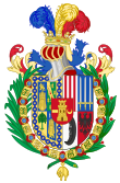 Coat of Arms of Francisco Serrano, 1st Duke of la Torre.svg