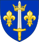 Brasão de armas de Jeanne d'Arc.svg