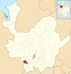 Ubicación del municipio y localidad de Salgar en el departamento de Antioquia de Colombia