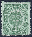 1c green, unused (No. 116)