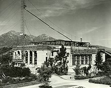 Big Bridges under construction in 1931 Construction of Bridges Auditorium.jpg
