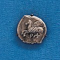 Corinth - 343 BC - silver stater - Pegasos - head of Athena - London BM EH-p447-56-Cor