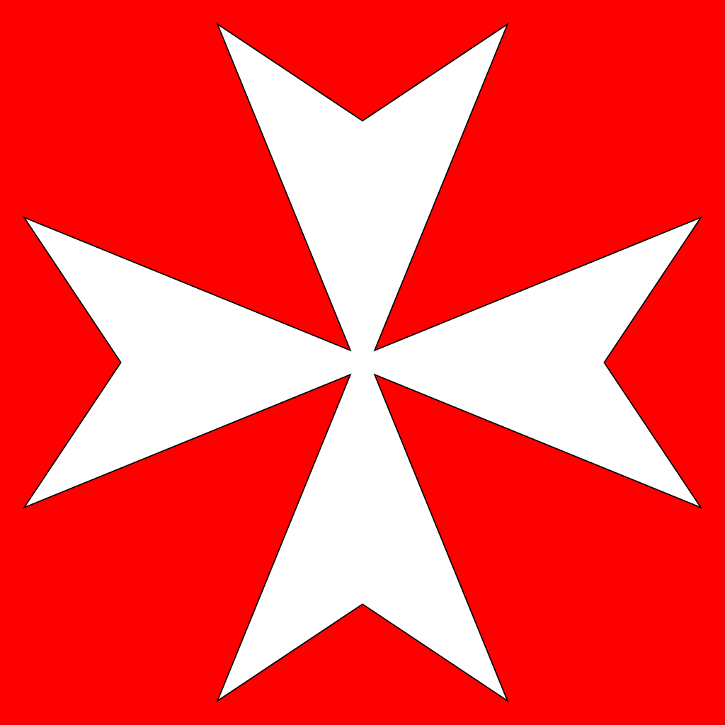 Мальтийский крест это. Мальтийские Госпитальеры. Мальтийский крест – Maltese Cross. Орден госпитальеров. Флаг госпитальеров.