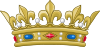 Crown of a Royal Prince of the Blood of France (variant).svg