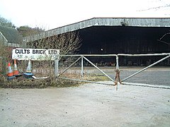 Cults brick and lime works, formerly owned by the estate