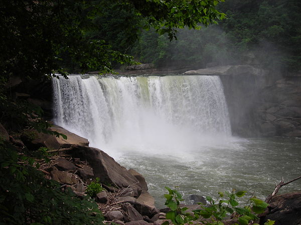 Cumberland Falls in Kentucky