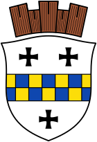 Coat of arms of the city of Bad Kreuznach