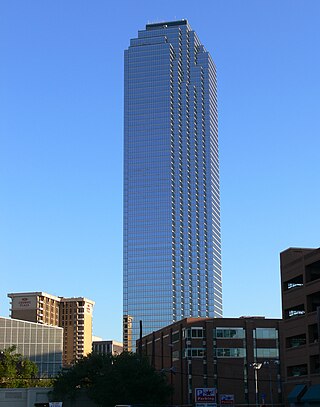 <span class="mw-page-title-main">Bank of America Plaza (Dallas)</span> Skyscraper in downtown Dallas, Texas