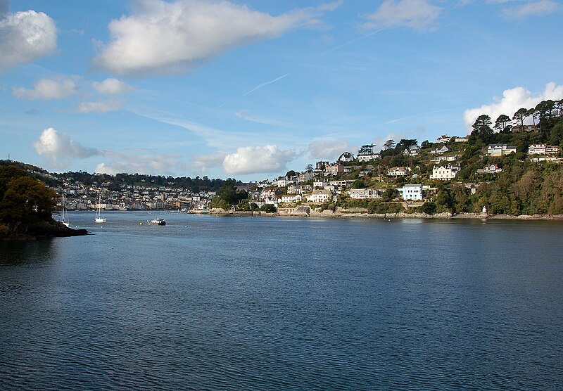 File:Dart estuary from Dartmouth Castle.jpg