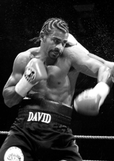 David Haye English boxer