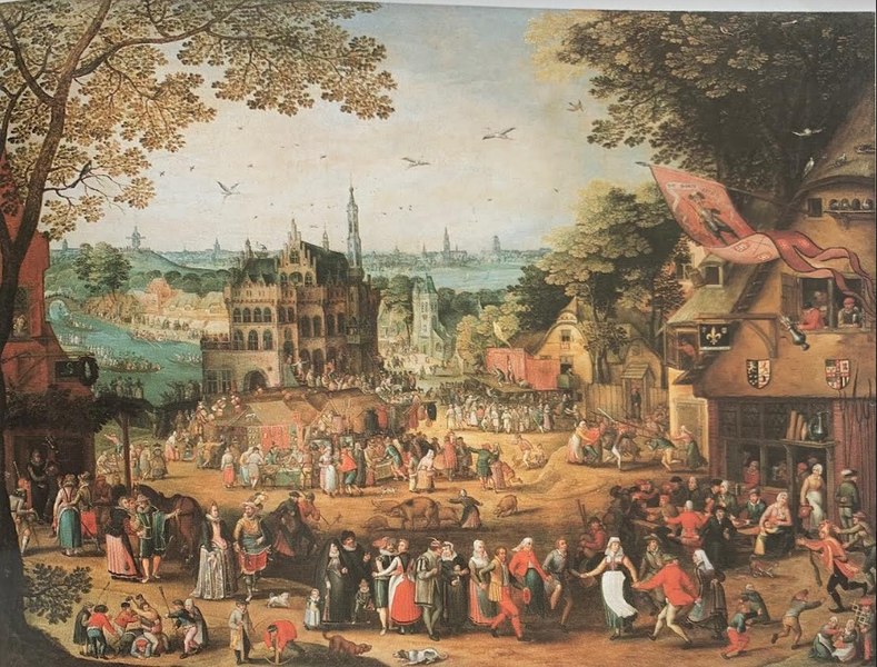 File:David Vinckboons copy - Kermis at Oudenarde, 1608.jpg