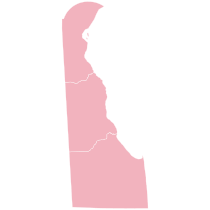 Delaware Presidential Election Results 1968.svg