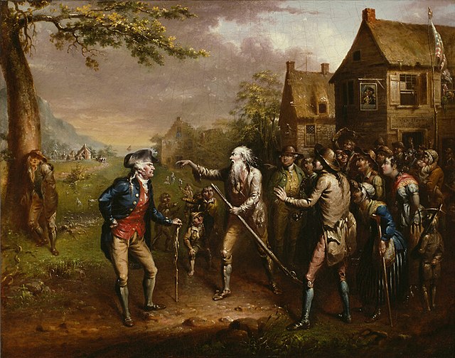 Depiction of Rip Van Winkle by John Quidor (1829). Housed at Art Institute of Chicago.