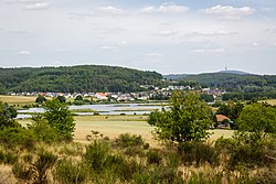 Az Aartalsee a Mudersbach közelében