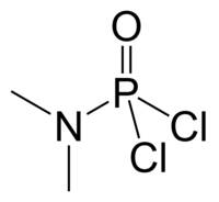 Dimethylamidophosphoric dichloride 2D skeletal