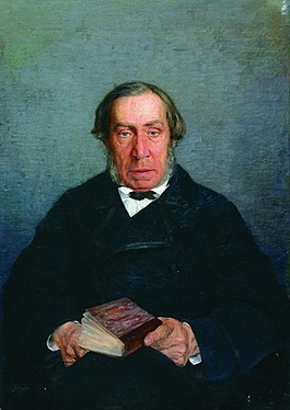 Retrato de D. V. Polenov, pai do artista, 1877