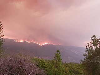 August Complex fire 2020 wildfire in California
