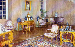 Το Σαλόνι (Salongen) στο διαμέρισμα της βασίλισσας Βικτωρίας.