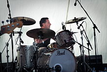 Drummer Mark Kingsmill with Hoodoo Gurus Drummer Mark Kingsmill with Hoodoo Gurus.jpg