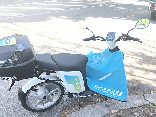 eCooltra Scooter in Rome