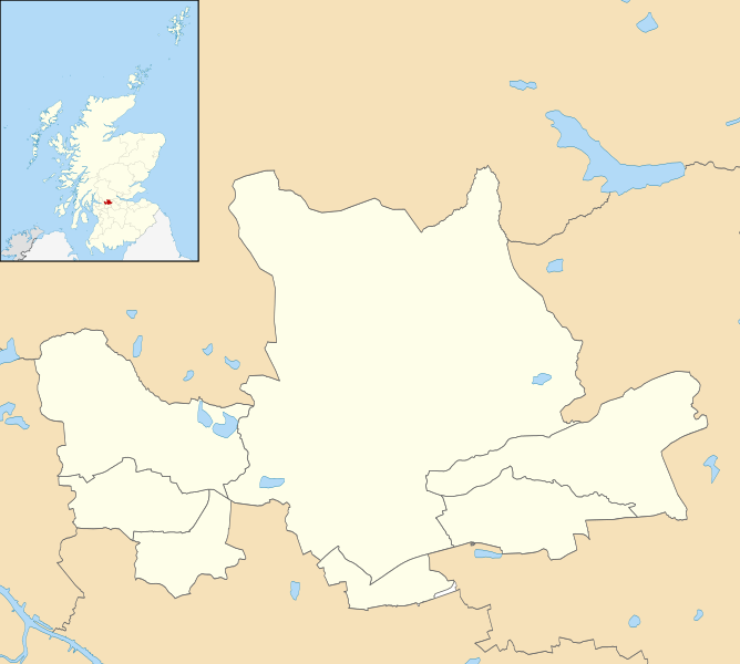 File:East Dunbartonshire UK ward map 2017 (blank).svg
