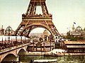 Eiffel Tower and general view of the grounds, Exposition Universal, 1900, Paris, France 2.jpg
