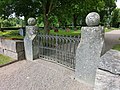 Grinden till Enåkers kyrka, Heby kn, Uppland.