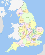 English geographical counties 1965 (named)