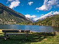 * Nomination Bench and view over the Linsoles Reservoir (aka Eriste Reservoir). Benasque Valley, Ribagorza, Huesca, Aragon, Spain --Basotxerri 07:04, 7 January 2018 (UTC) * Promotion  Support Good quality.--Agnes Monkelbaan 07:13, 7 January 2018 (UTC)