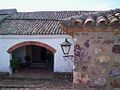 Ermita de la Virxe del Castiellu (Chillón, Ciudá Real). Fachada del Templu.