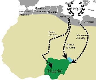 Roman exploration of Nigeria Expeditions rome nigeria.jpg