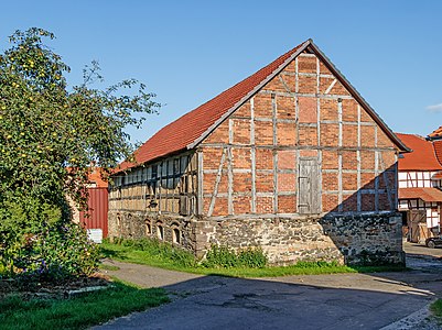 Half-timber farm building Knüllwald-Schellbach Germany