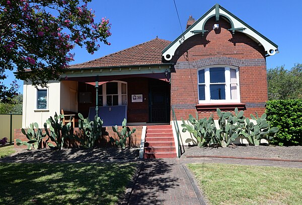 Federation-era cottage located in Flemington, currently used as a Catholic Youth Services facility.