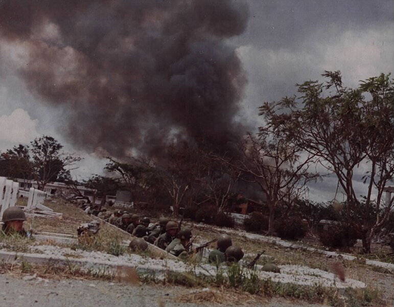 File:Fighting in the French Cemetery, May Offensive, 6 May 1968.jpg