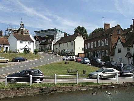 The village of Finchingfield in north Essex