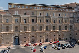 The fire station, exterior, Vatican City.