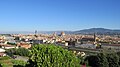 * Nomination Panorama of Florence with a view from the Ponte Vecchio to beyond the church of Santa Croce.--Anna.Massini 18:59, 19 September 2023 (UTC) * Decline  Oppose Perspective distorion,  Level of detail too low --Jakubhal 04:25, 20 September 2023 (UTC)