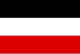 Flag of the North German Confederation (1866-1871); Flag and Civil Ensign of the German Empire (1871-1918); Flag of Germany (1933-1935)