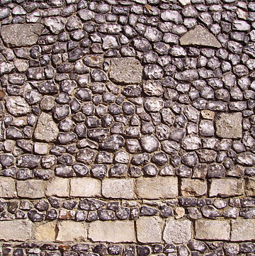 File:Flintstone wall in Canterbury.JPG