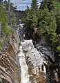 Flume Falls (West Branch of the AuSable River) (Wilmington Flume, Adirondack Mountains, New York State, USA) 5 (20095207222).jpg