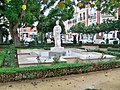 Fountain with statue