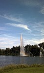 Fountein with Raimbow, Ibirapuera Lake 2013