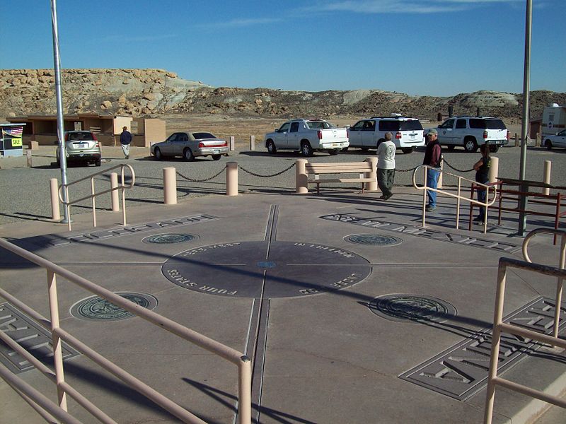 File:Four Corners Monument, November 2009.JPG