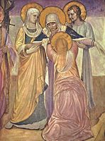 Por Fra Angelico (séc. XV), atualmente no Museo di San Marco em Florença.