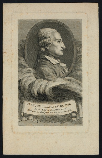 File:Franc̦ois Pilatre de Rozier, né à Metz le 30. mars 1756, mort près de Boulogne sur Mer le 15. juin 1785 LCCN2002724822.tif