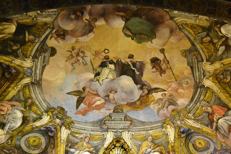 File:Frescos de la volta del presbiteri, església de sant Nicolau, València.JPG