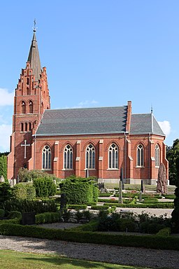 Fuglie kyrka i augusti 2017