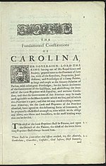 Thumbnail for Fundamental Constitutions of Carolina